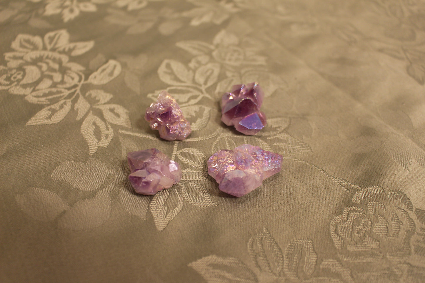 Aura Amethyst Floral Cluster