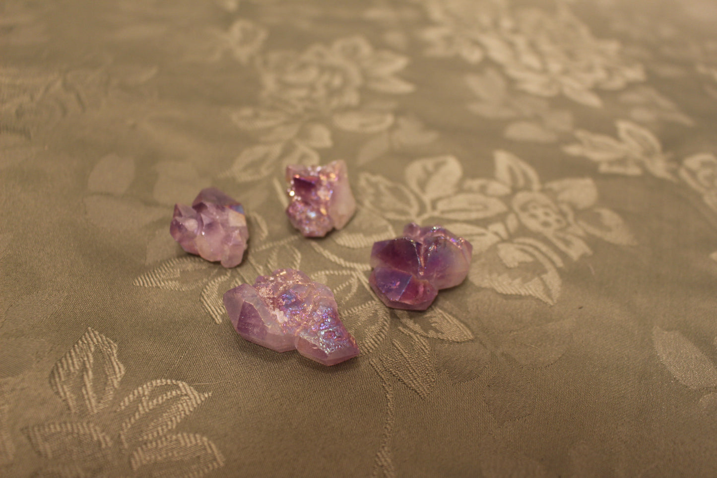 Aura Amethyst Floral Cluster